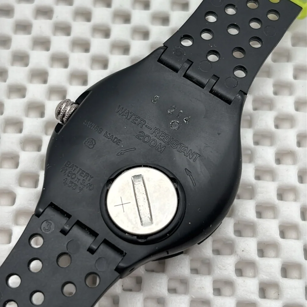 Swatch Watch - SDB102 - SHAMU / BLACK WAVE